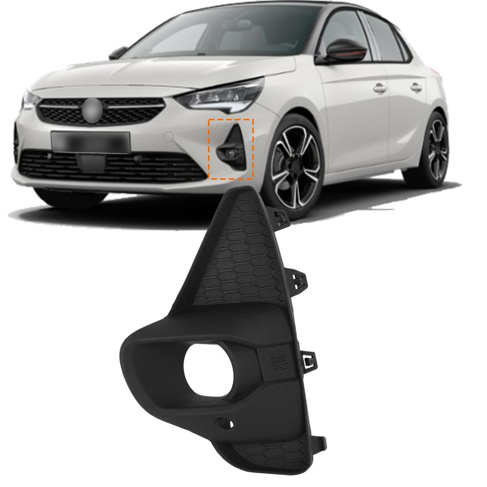 Рамка противотуманной фары переднего бампера для Vauxhall Opel CORSA F      2024 GS Крышка решетки противотуманной фары Автомобильные аксессуары 1pc left
