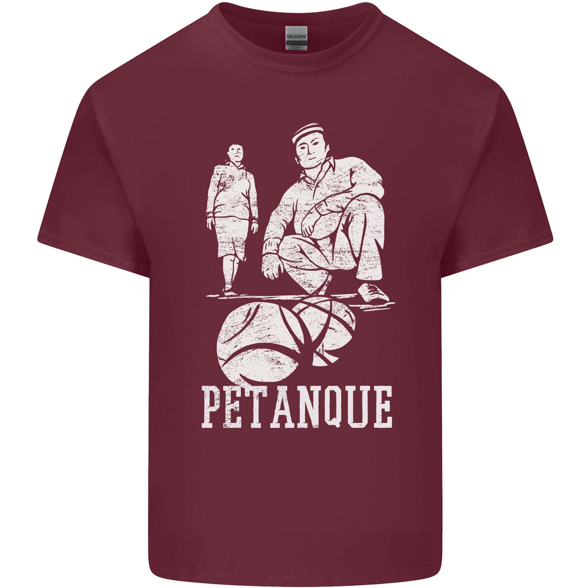 Petanque Players Boules Bowls Unisexs Light Cotton TShirt S