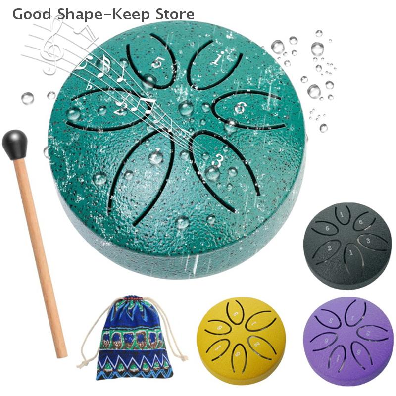 Outdoor Garden Drum Perfect for Rain, Harmonious 6-Note Chakra Sounds