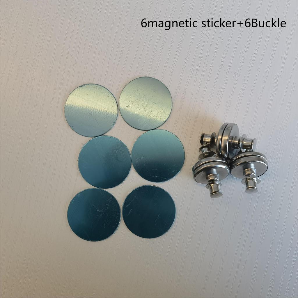 Modern Metal Magnetic Hook, Suitable for Curtains - Easy To Install Wall Mounted Magnetic Buckle