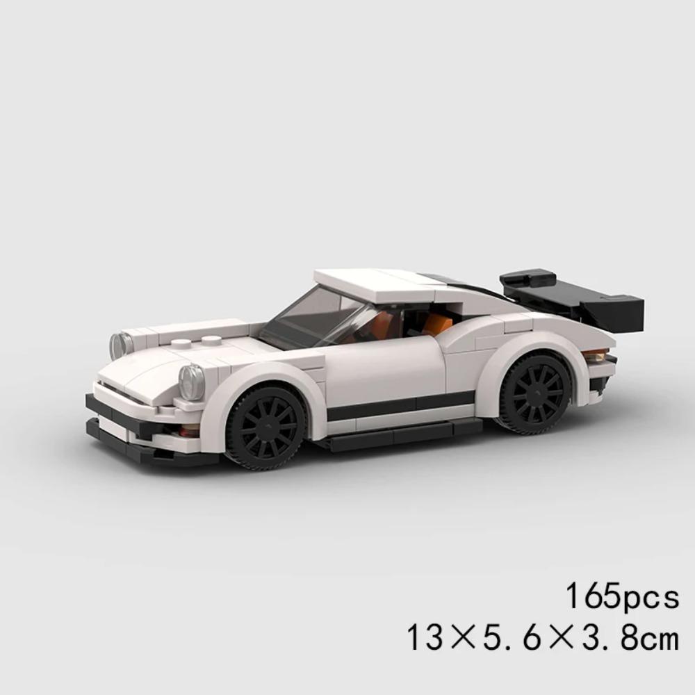 Model Mașină de Curse de Viteză în Oraș Blocuri de Construcție Cărămizi DIY MOC Jucărie Raliu Clasic Sport Vehicul Super Cursă Cadou de Crăciun tehnică