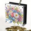 Cat Diamond Painting Money Saving Box Table Top Diamond Painting Money Box Rhinestones Desktop Ornaments for Adults Beginners