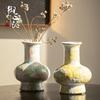 Yusan Ni Modern Ceramic Vase: Elegant Small Fresh Flower Arrangement for Living Room or Hotel Decor.