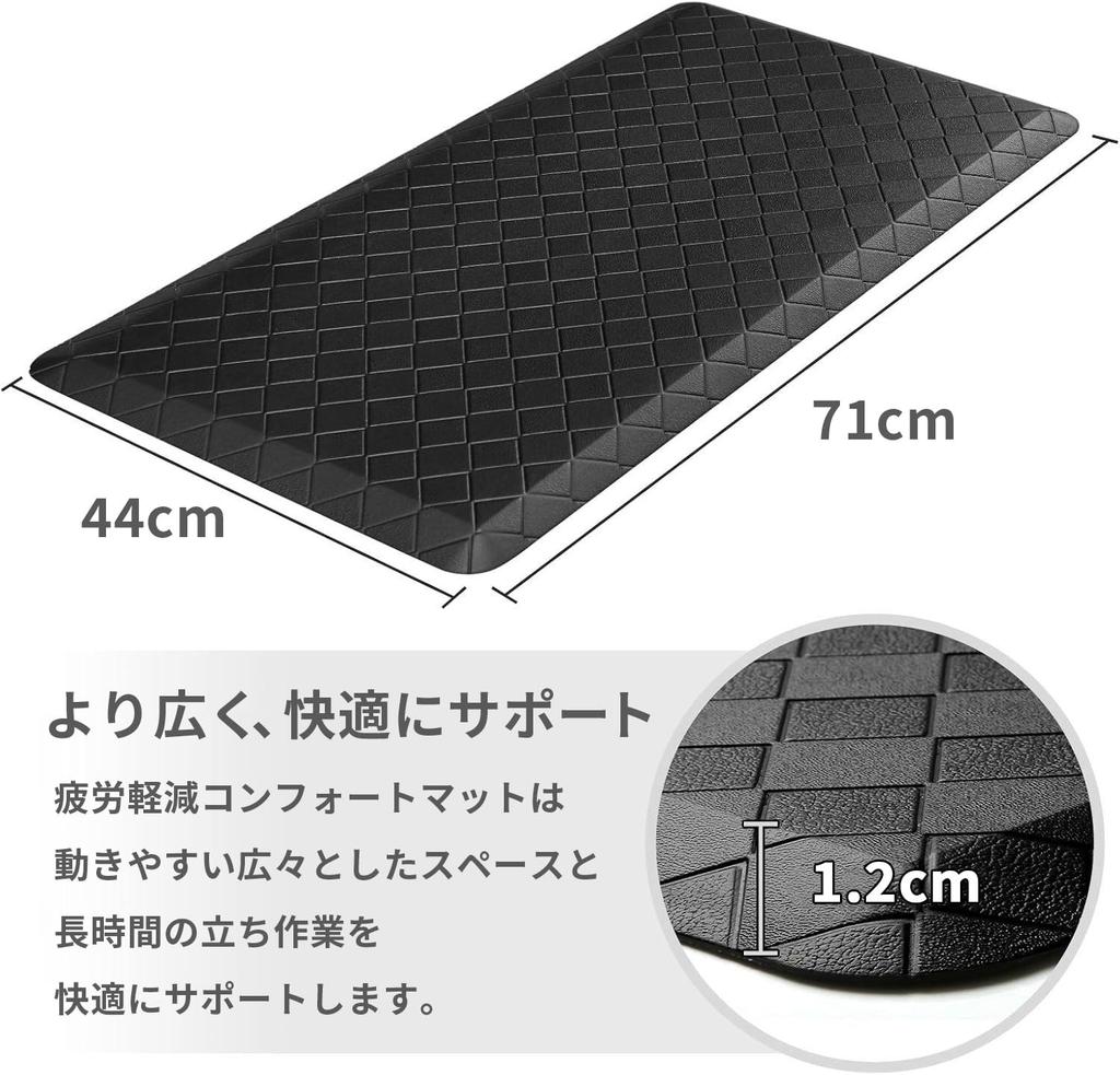 Panos Play Waterproof Pet Entrance Waterproof Cushioned Kitchen Black Mat, Mat, Mat, Mat,
