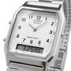 Casio AQ-230A-7B Analog-Digital Quartz Men's Watch Silver