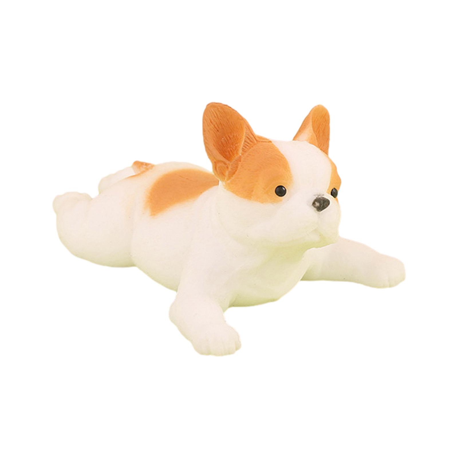 

Имитация щенка, медленно поднимающаяся игрушка, мультяшная игрушка для снятия стресса для детей, подарки от Fidgets 1 белый