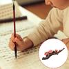 Flower Ceramic Brush Holder Calligraphy Brush Pen Rest Calligraphy Paperweight For Antithetical Couplet Writing Painting