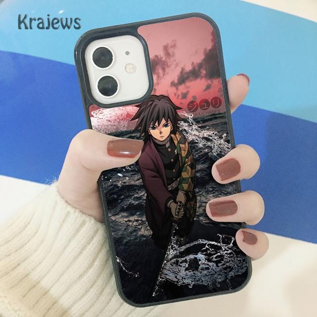 

Мягкий чехол для телефона Krajews Tomioka Giyuu Kimetsu no Yaiba для iPhone 14 SE 6 7 8 plus XR XS 11 12 13 pro max Samsung S21 S22 iPhone 12or12pro