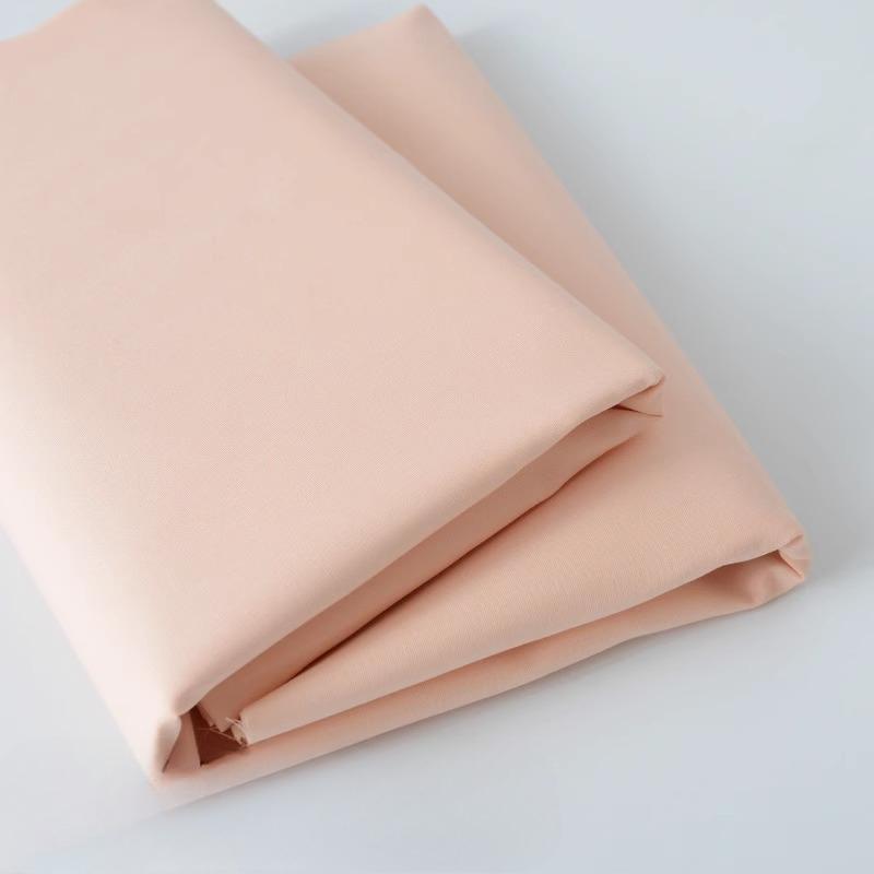 Wide 140cm Cotton Poplin Fabric Solid Color White Red Black for Sewing Accessories Quilting Patchwork Handmade 100/300/500cm