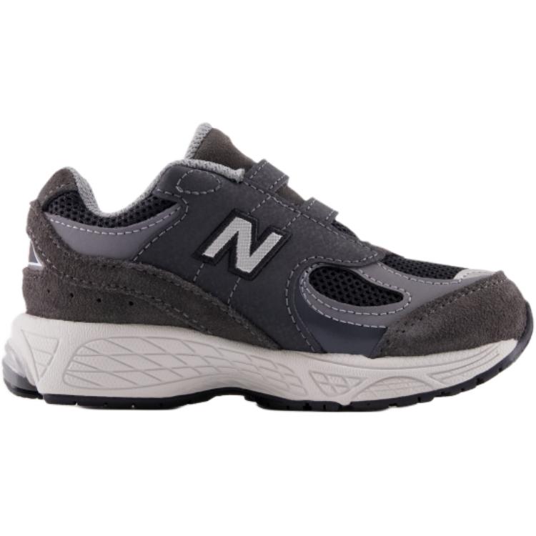 New Balance NB 2002R Comfortable Versatile Breathable Walking Shoes Baby Shoes Gray Black IV2002RA