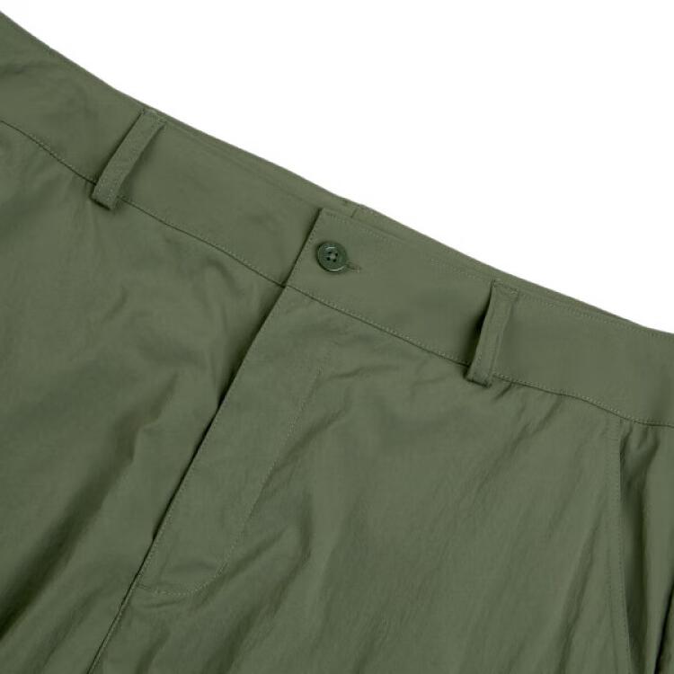 Skechers Yazan Series Solid Color Mid-Rise Comfortable Straight-Leg Quick-Dry Casual Pants Men bottoms Stone-Green L124M048-01DN