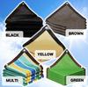 Blackout Netting, Sunshade Awning, Dustproof, Privacy, UV Protection, for Verandas, Carports, and Balconies (Green, 2m X 3m)