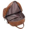 Soft Leather Backpack Women's Large Capacity Backpack Travel Bag