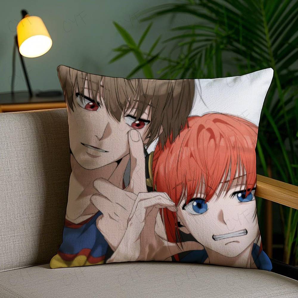 Hot G-Gintam-A Anime Pillow Case Custom Printed Brushed Fleece Pillow, Baby Skin-Touch, Eco-Friendly Dye-Sublimation Cushion For