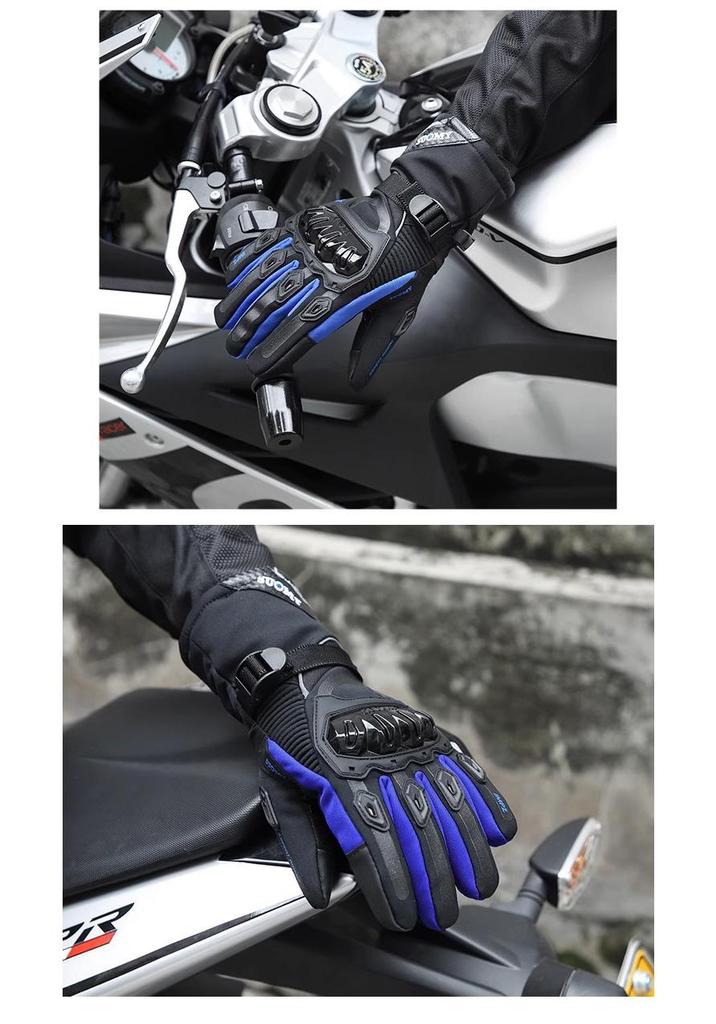 Suomy Waterproof Winter Motorcycle Gloves - Windproof, Touchscreen Compatible, Protective for Men