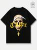 Hip-Hop Rapper T-Shirt, Featuring A Music Artist's Portrait.Unisex's T-Shirt Y2K Style