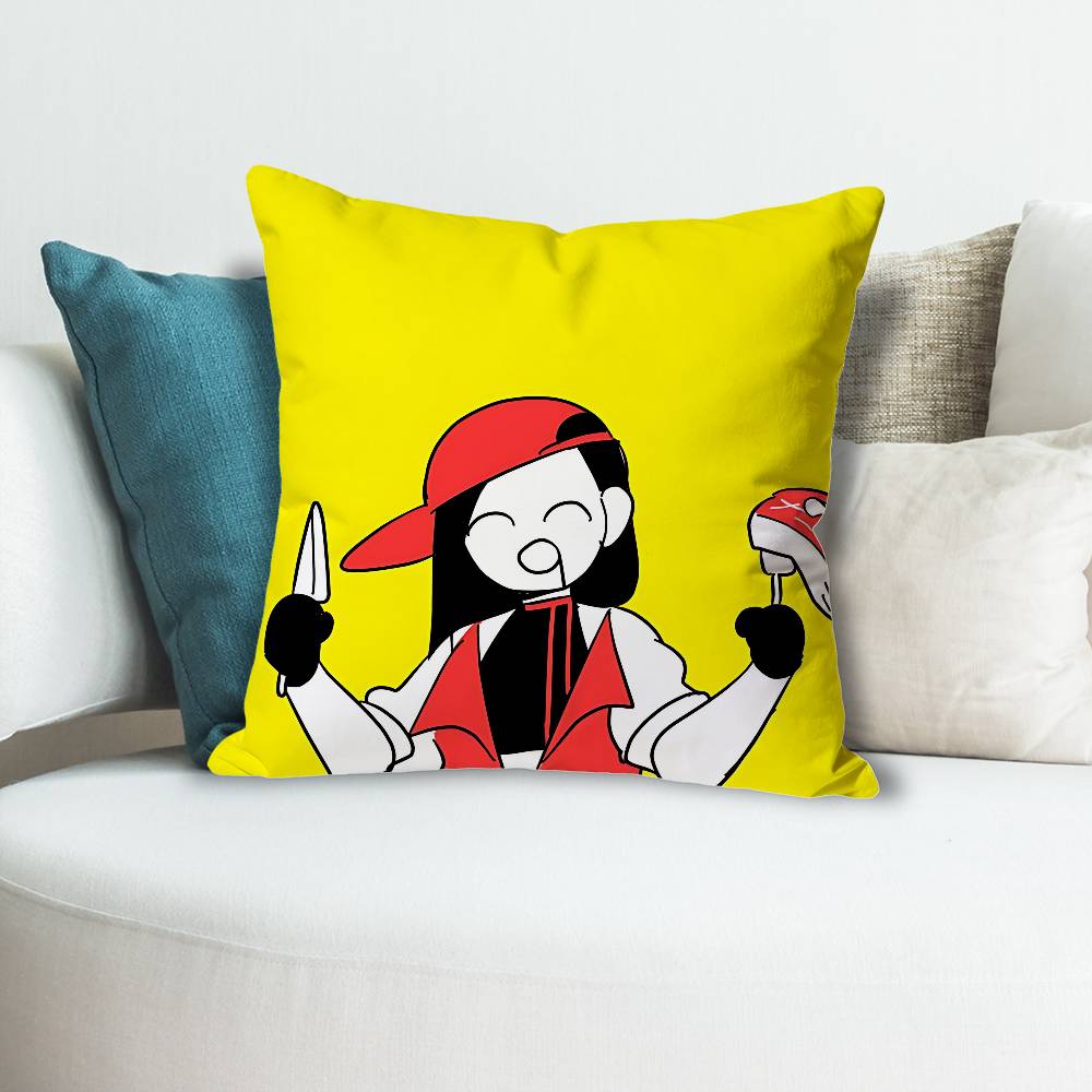 BButcher Vanity YYi Xi Singer Celebrity Merchandise AllMatch Printed Pillow Case Sofa Car Office Room Decoration Protector