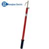 Telescopic High Voltage Discharge Rod with Grounding Clamp