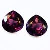 Natural Purple Tanzanite Loose Gemstone 15.40 Ct Pair Pear Cut -W for Jewelry Making and Crafts