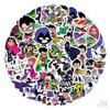 50Pcs/Set Teen Titans Go Stickers DIY Fashion Waterproof Doodle Decals Stickers