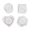 Napkin Rings Resin Mold Set of 4 Silicone Epoxy Resin Casting Mould Napkin Ring Holders DIY Resin Kit Crafts Supplies