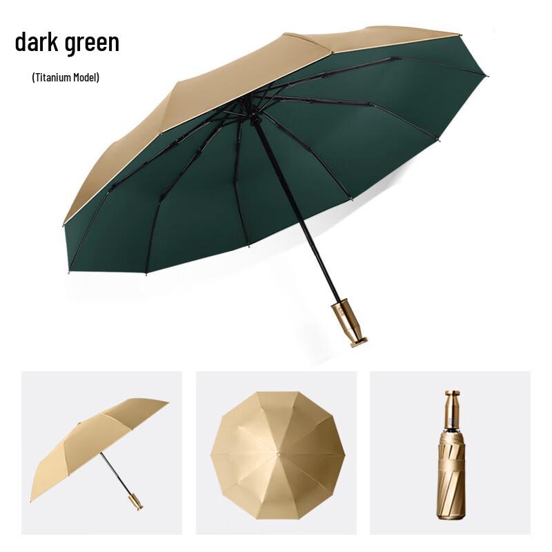 

Automatic 10-Rib Folding Business Umbrella