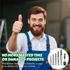 Schraubenausdreher Set Ausgedrehte Schraubenentferner Kit 6 Teile Professionell Easy Out Mutternentfernung Schreinerwerkzeug Für Künstler Hobbybastler