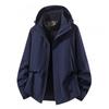 Men Women 3-in-1 Waterproof Windproof Hiking Jacket With Fleece Liner Outdoor Trekking Camping Rainy Weather