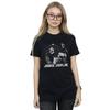 Janis Joplin Damski/Damski Duchowy Mono Bawełniany T-shirt Boyfriend