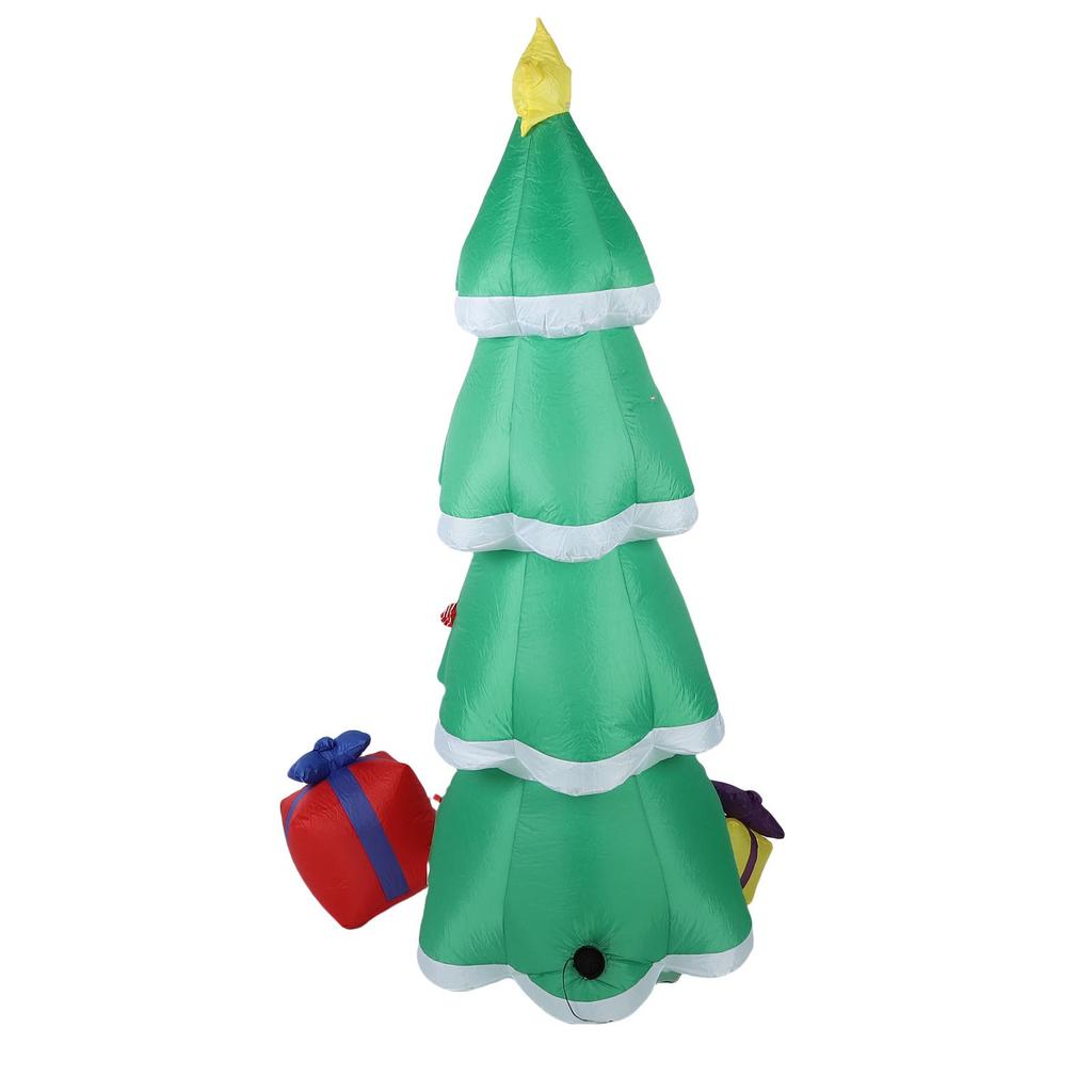 6.9ft Inflatable Xmas Tree Outdoor Decoration Blow Up Xmas Tree Yard Decor with LED Light for Xmas Holiday Party Garden Patio Lawn Decor