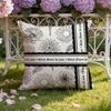 Beautiful Retro Flowers Cushion Cover Home & Car Dual-Scene Pillow Cover: Reversible for Premium Comfort