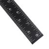Metal L-Square Shape Ruler Curve Sewing Measure Professional Framing Square Ruler Black for Carpenter Tailor DIY Sewing