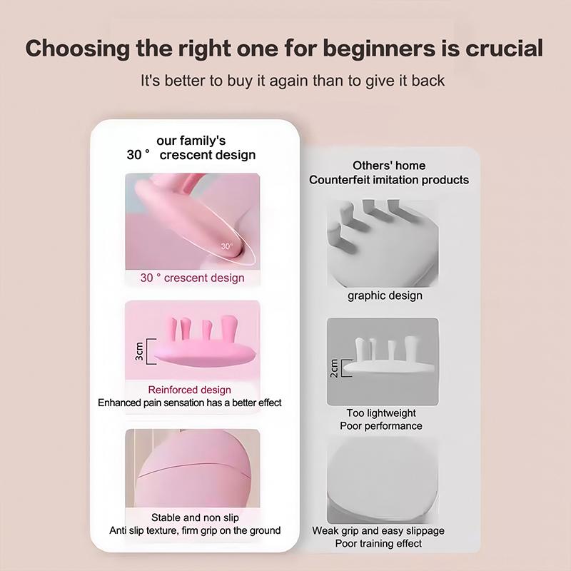 2Pcs Arch Foot Trainer Fitness Leg Toes Plantar Function Exerciser Thumb Valgus Corrector Toe Splints Buttocks Arch Trainer