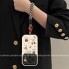 Applicable to vivox300s mobile phone case, advanced sense ins, Korean simple x300 with lanyard, anti-drop coffee cookie bear