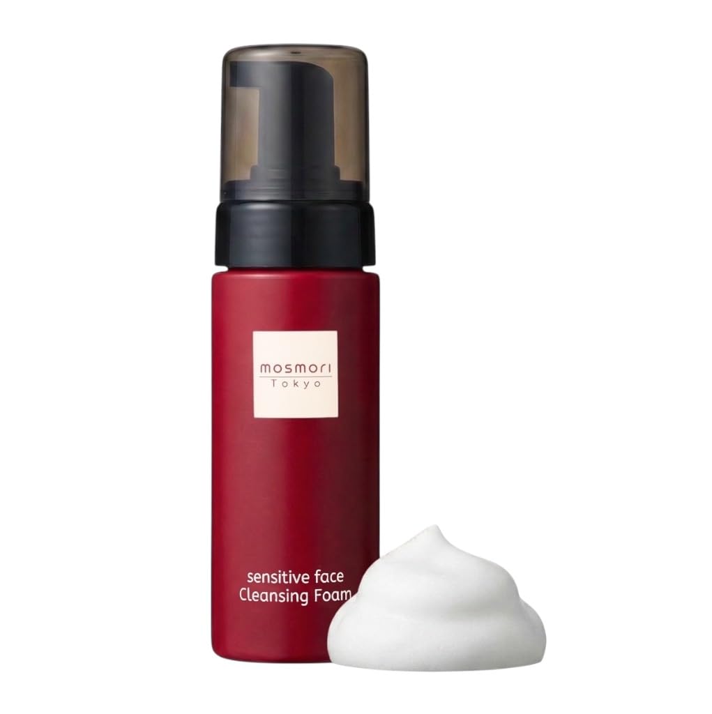 Mosmori Facial Cleanser for Sensitive Dry Rough and For moisturized moisturizing amino mildly No lathering 150mL Skin, Skin, Acne, Skin, Redness.