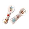 Ceramic Cat Food Spoon with Long Handle - Mold-Resistant, Anti-Dog Design for Feeding Strips and Cans