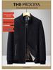 Men's Winter Jacket: Thick Chenille, Warm, Plus-Size for Middle-Aged & Elderly