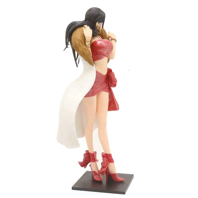 One Piece Action Figure Exquisite Anime Boa Hancock Coat Cape Pvc Sexy Model Collection Toy Quality Desktop Decoration Figma