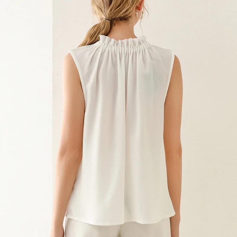 Adult White Fake Collar for Women High Neck Sweater Blouse Detachable Collars Ladies False Collar Neck Tie Decorative