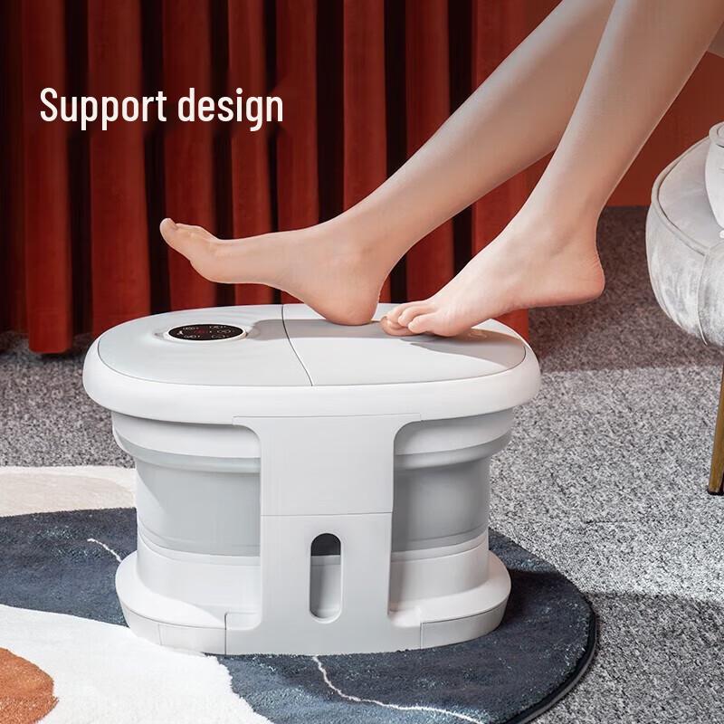 Midea Foldable Heated Foot Spa Massager with Remote