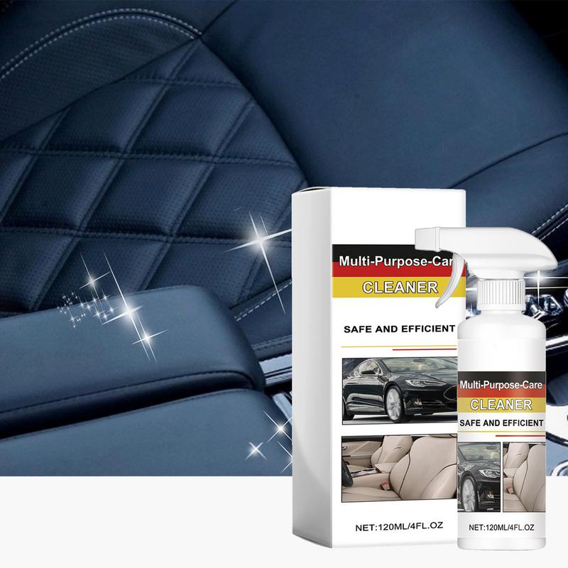 Car Interior Foam Cleaner 120ml Foam Cleaning Spray Interior Car Cleaner Upholstery Stain Remover For Car Interior Ceiling