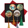 Guizhou Huangguoshu Waterfall Souvenir Bookmark - Jiaxiu Tower Engraved Metal Customization