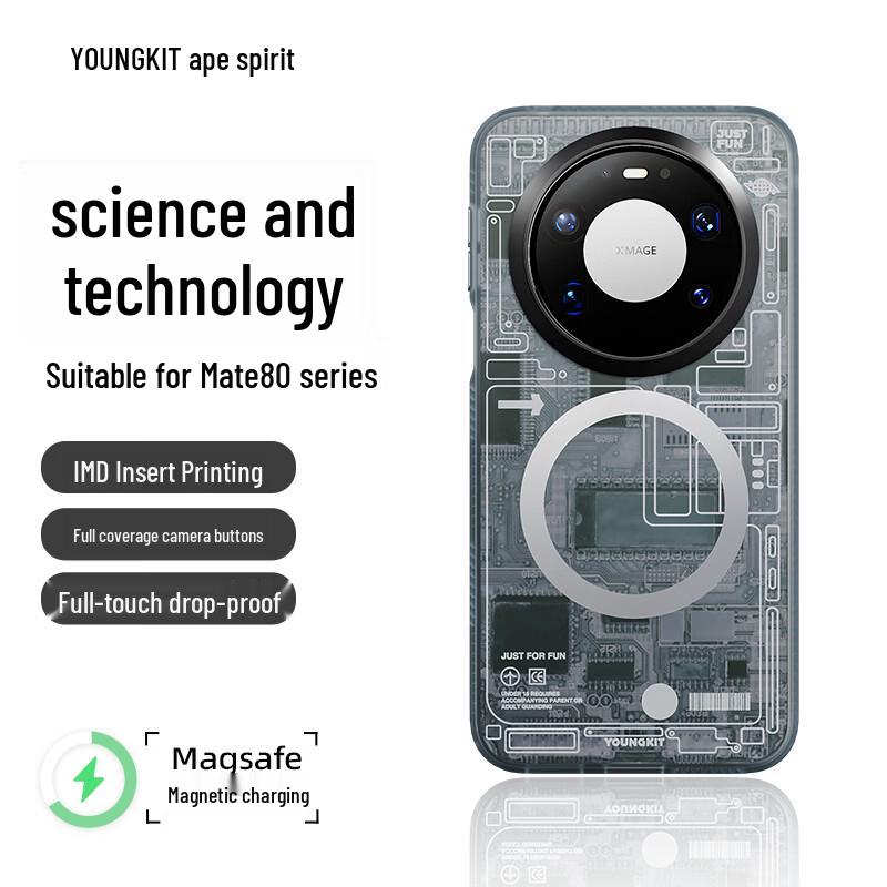 Huawei Mate Series Magnetic Frosted Anti-Drop Phone Case Huawei Mate80 Pro Max