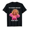 You Rushed Through Your Test Funny Test Day Teacher Meme Tshirt For Men Women 100 Cotton T Shirts Short Sleeve Tops 04243