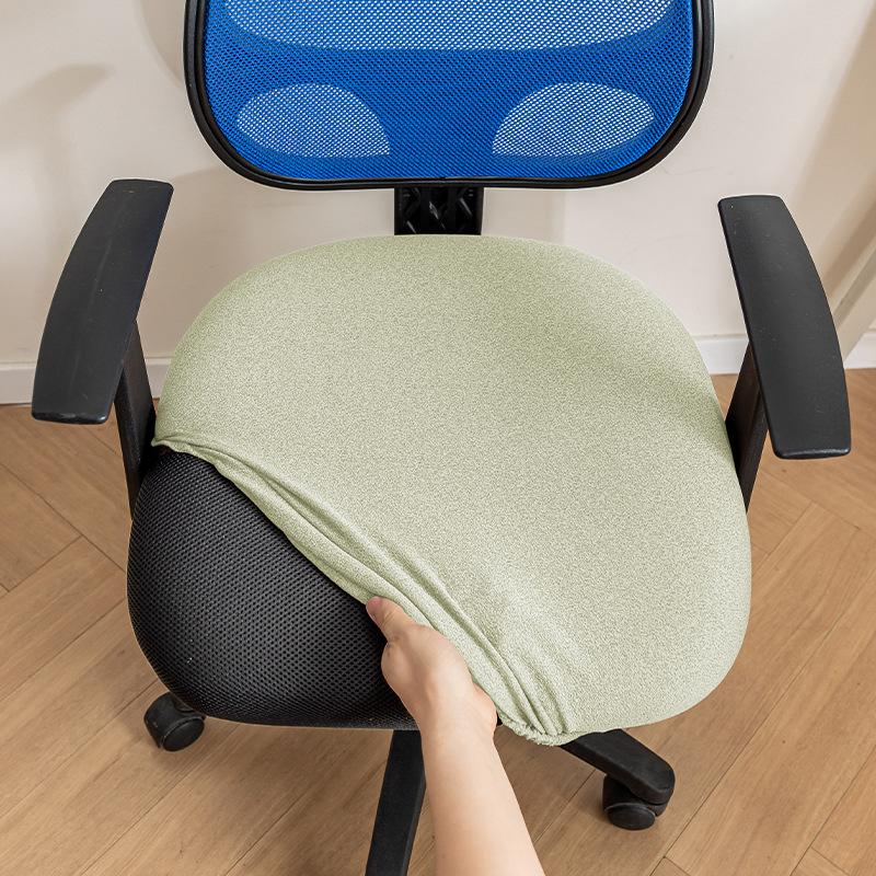 2 Pcs Waterproof Dining Chair Seat Cover Removable Washable Kitchen Chair Seat Slipcover Dining Room for Home Restaurant Banquet