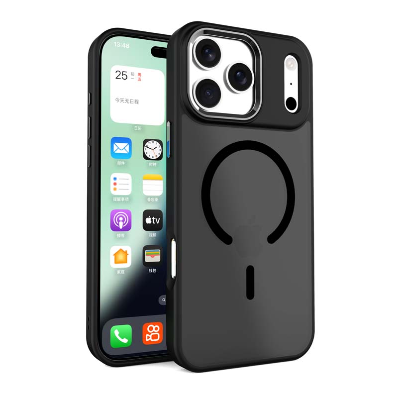 Skin Feel Matte Magnetic Magsafe Phone Case for IPhone 17 17Air 16 15 113 Pro Max Wireless Charge Hybrid Shockproof Hard Back Cover