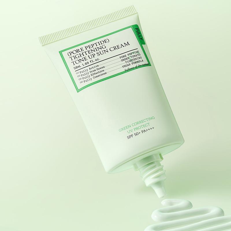 FULLY Pore Peptide Tightening Tone Up Sun Cream SPF 50+ PA++++ 50ml