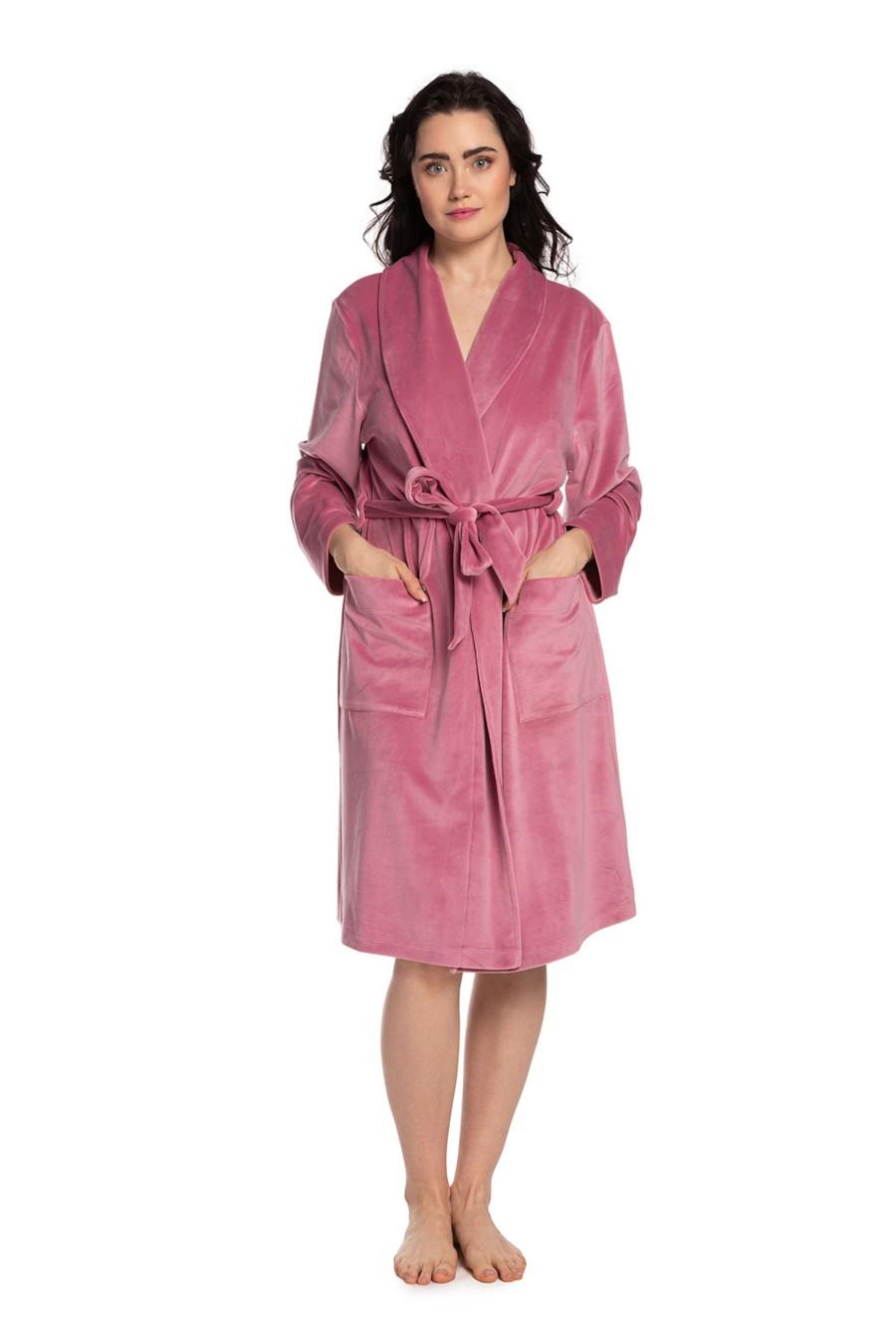 

Халат Effetto (80023) 50(2XL) прозорий колір чорний