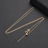 Universal DIY Adjustable Clavicle Cross Chain Necklace for Women