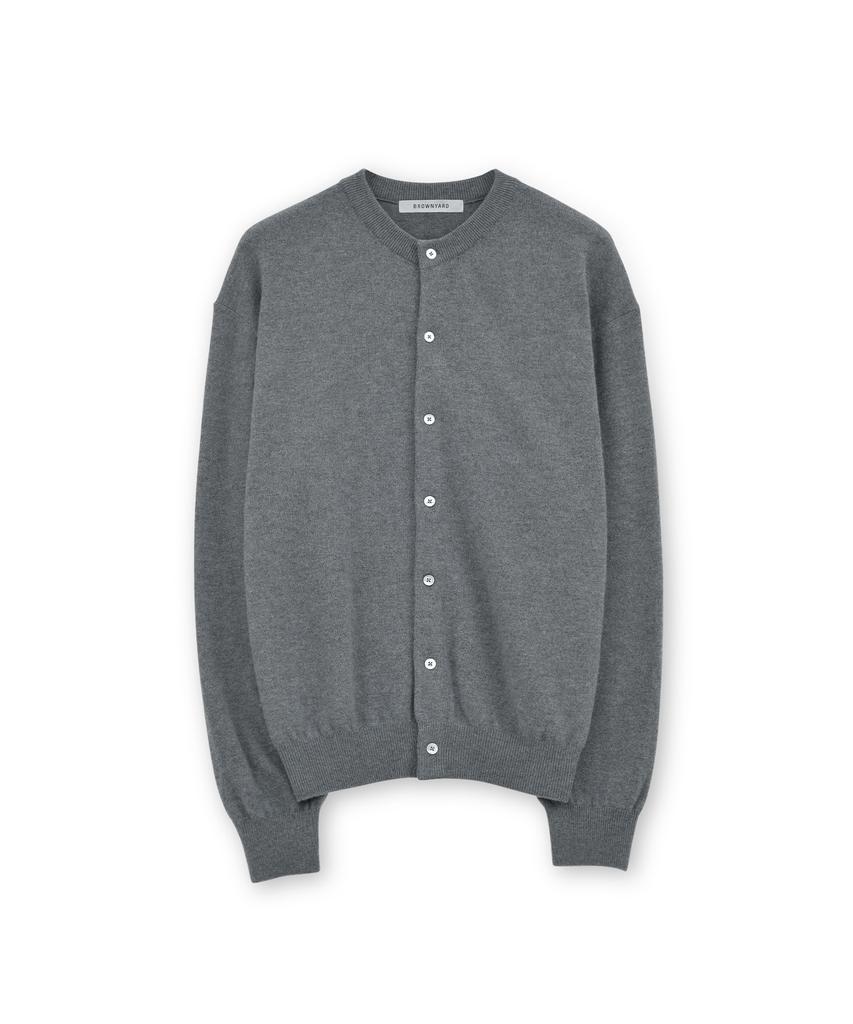 Brownyard Round Cardigan, Gray